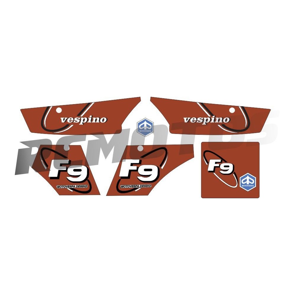 Pegatinas en vinilo para VESPINO F9 | Compra online