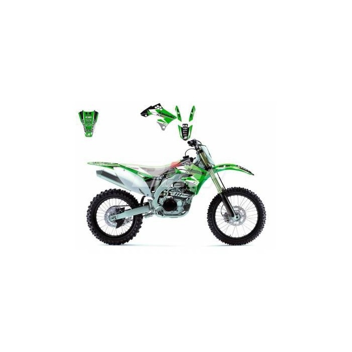 Pegatinas en vinilo para KAWASAKI KXF 250 09-12 | Compra online