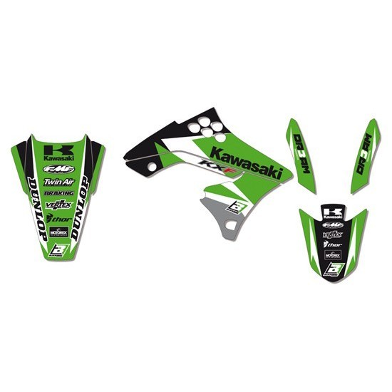 Pegatinas en vinilo para KAWASAKI KXF 250 09-12 | Compra online