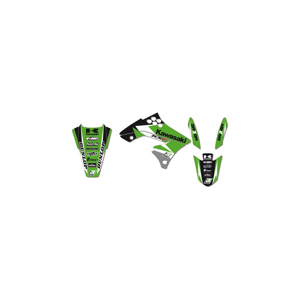 Pegatinas en vinilo para KAWASAKI KXF 250 09-12 | Compra online