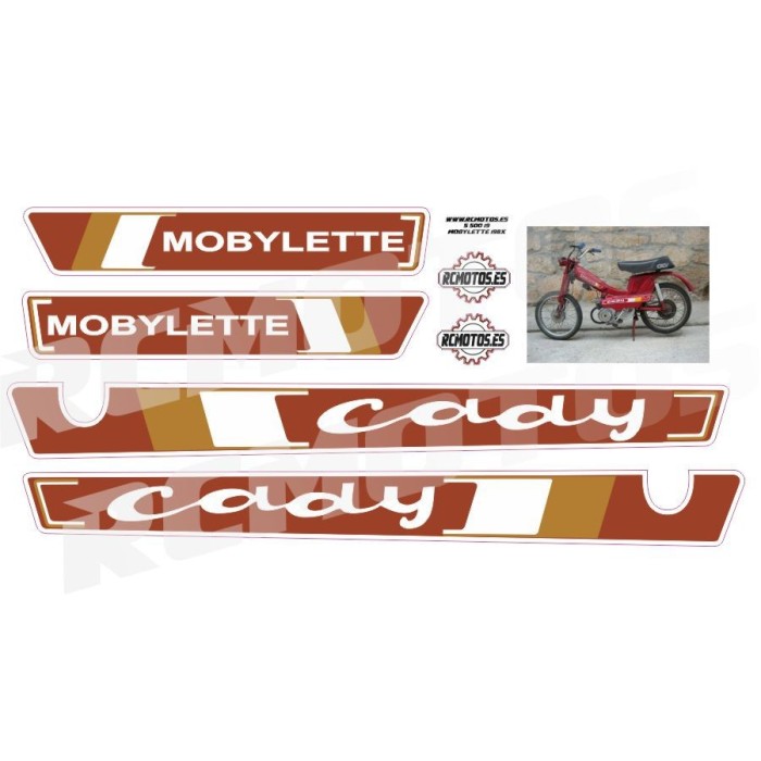 Pegatinas en vinilo para MOBYLETTE CADY GAC | Compra online