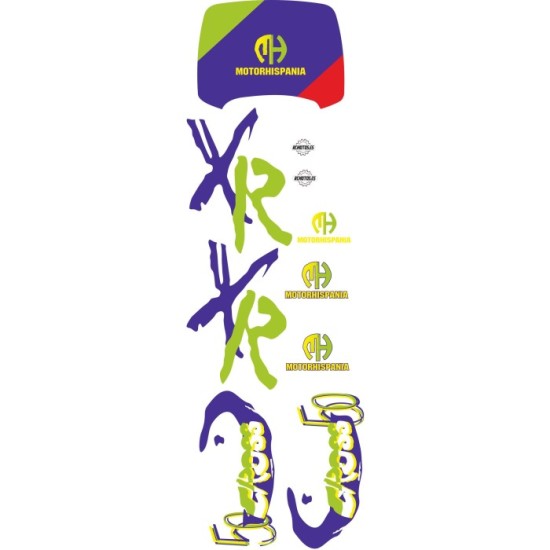 Pegatinas en vinilo para MOTORHISPANIA XR CROSS 50 | Compra online