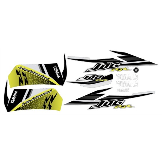 KIT PEGATINAS YAMAHA JOG RR AMARILLA