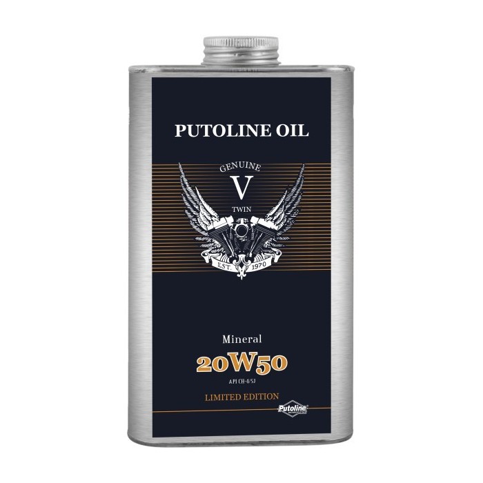 PUTOLINE V -TWIN MINERAL 20W-50