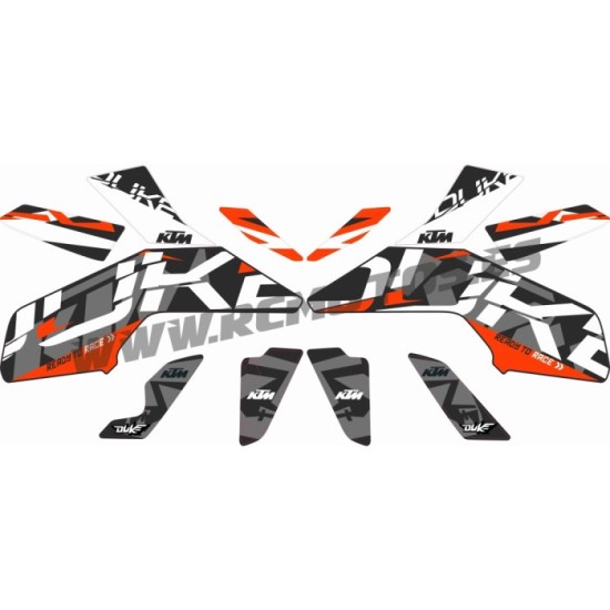 Pegatinas en vinilo para KTM DUKE 2017-2019 | Compra online