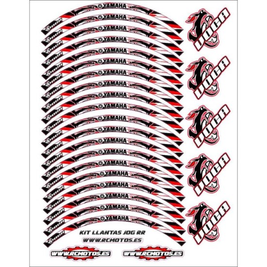 Pegatinas en vinilo para JOG RR | Compra online