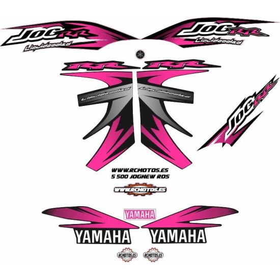 KIT PEGATINAS JOG RR NEW ROSA