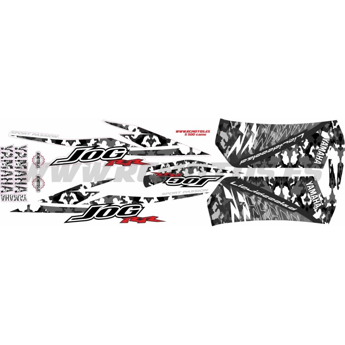 Pegatinas en vinilo para JOG RR | Compra online