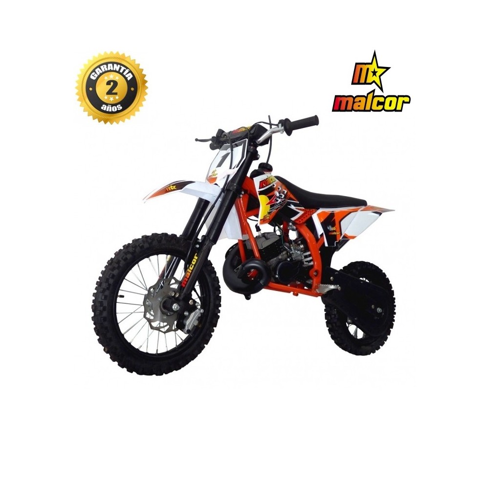 Minimoto MTR 2T ruedas 14/12 | Pitbike infantil automática potente
