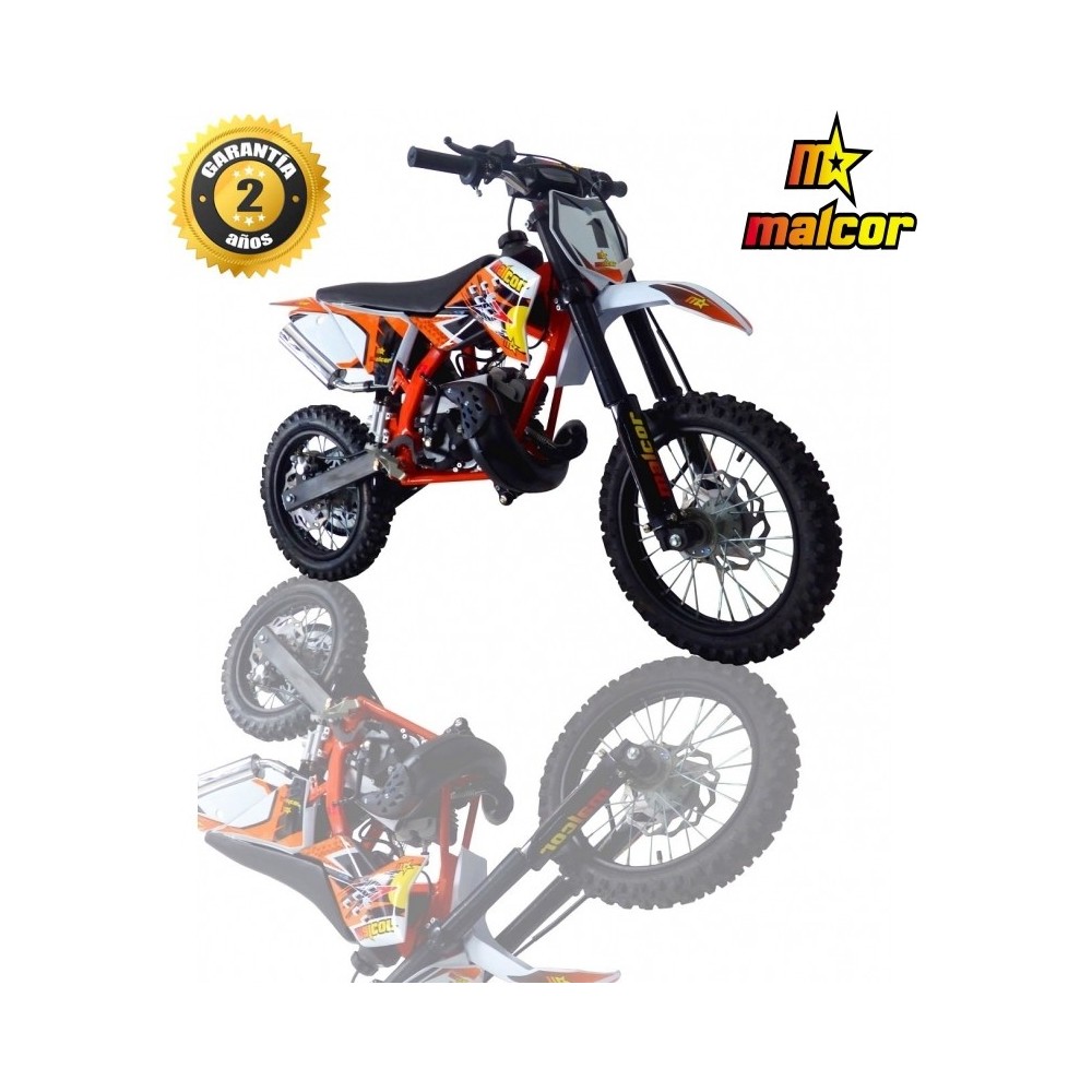 Minimoto MTR 2T ruedas 14/12 | Pitbike infantil automática potente