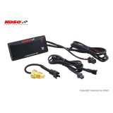 MARCADOR DE TEMPERATURA KOSO SUPER SLIM ROJO