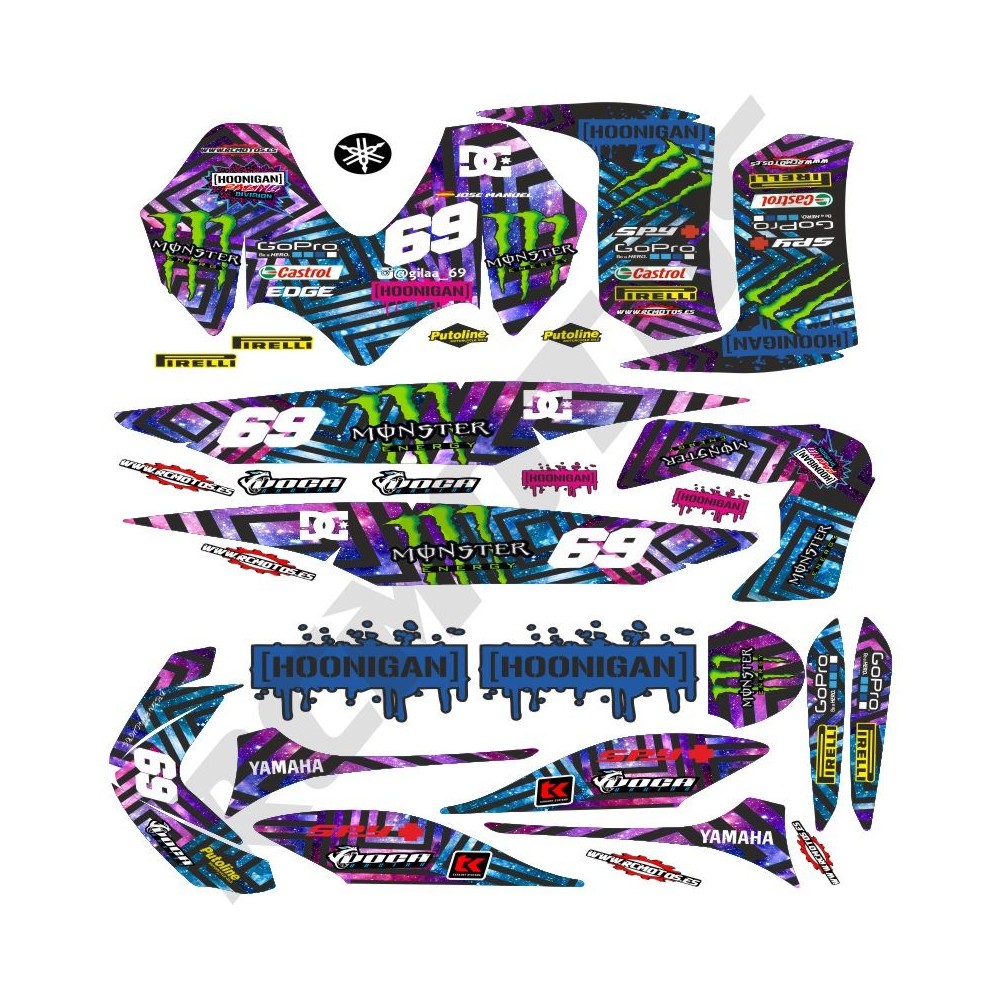 Pegatinas en vinilo para JOG RR | Compra online