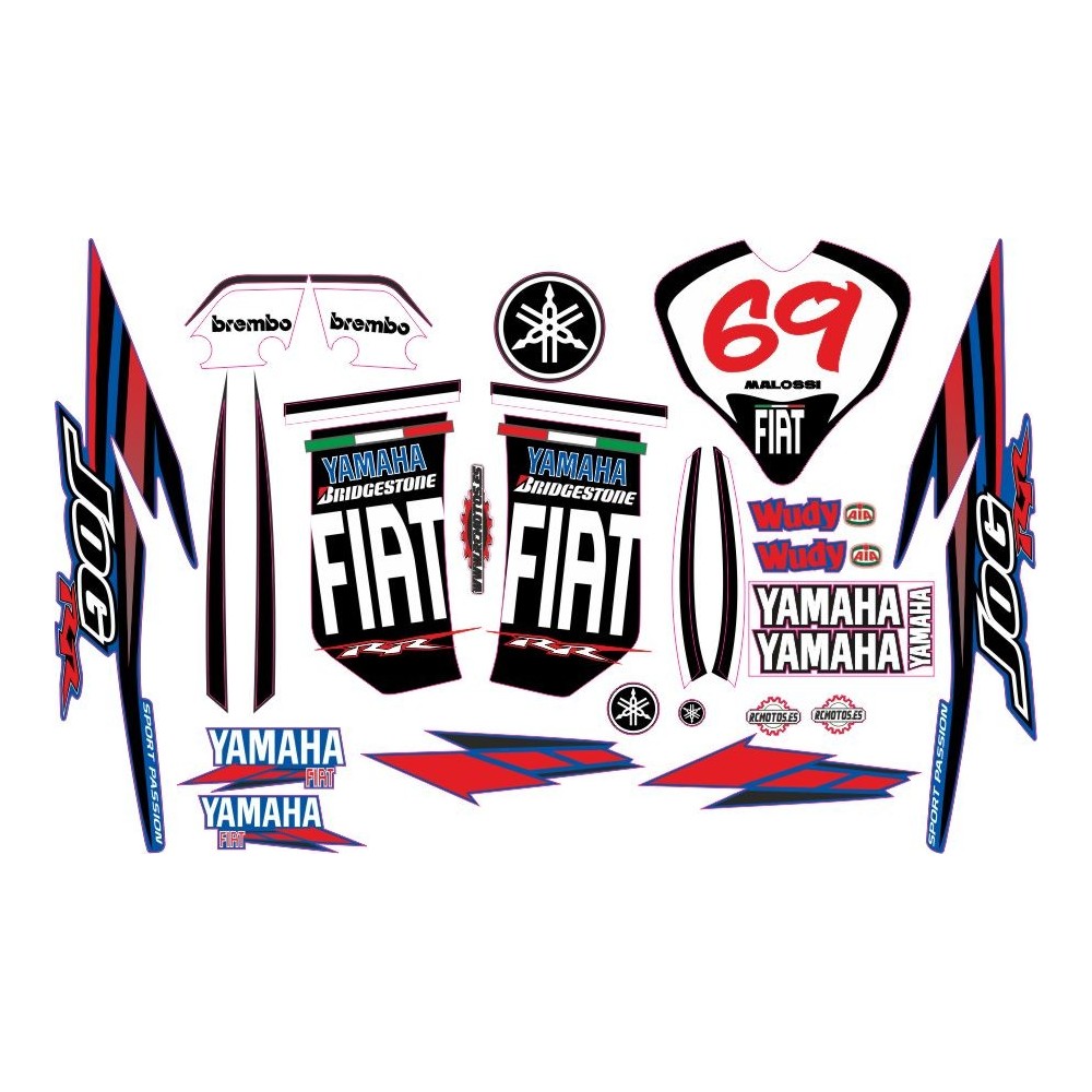 Pegatinas en vinilo para JOG RR | Compra online