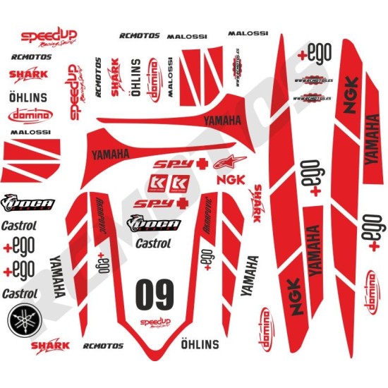 Pegatinas en vinilo para JOG RR | Compra online