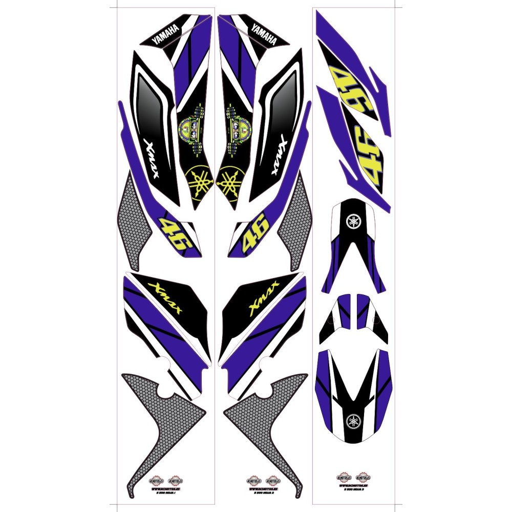 Pegatinas en vinilo para XMAX | Compra online