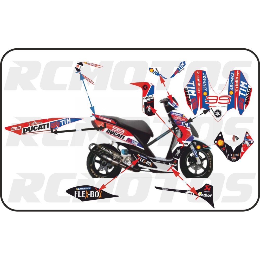 Pegatinas en vinilo para JOG RR | Compra online