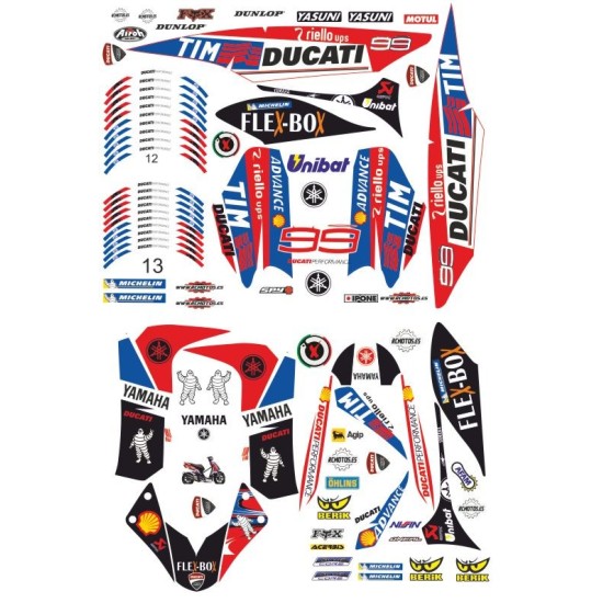 Pegatinas en vinilo para JOG RR | Compra online