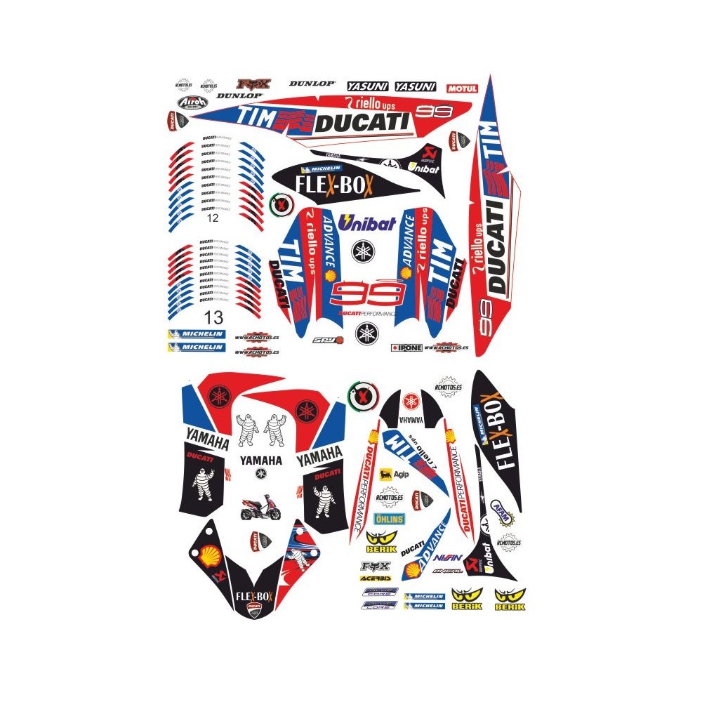 Pegatinas en vinilo para JOG RR | Compra online