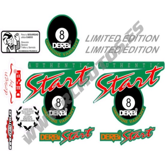 Pegatinas en vinilo para DERBI VARIANT | Compra online