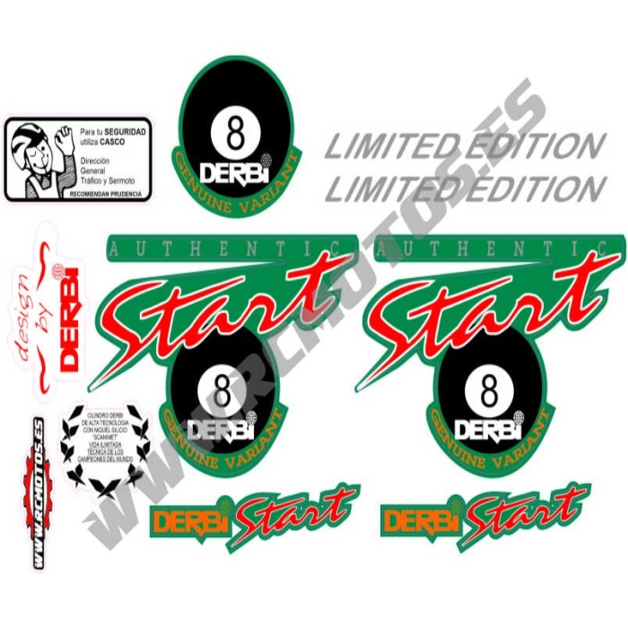 Pegatinas en vinilo para DERBI VARIANT | Compra online