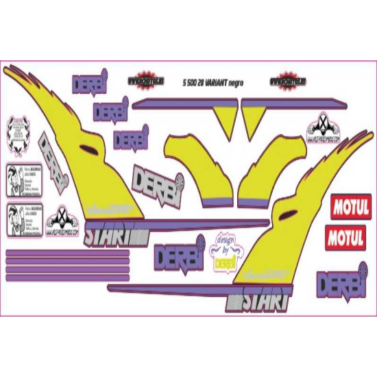 Pegatinas en vinilo para DERBI VARIANT | Compra online