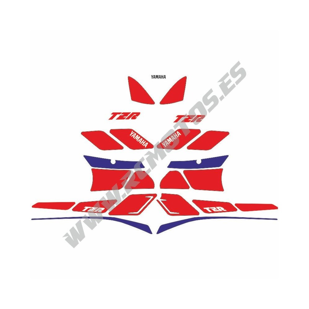 Pegatinas en vinilo para YAMAHA TZR 80 125 | Compra online