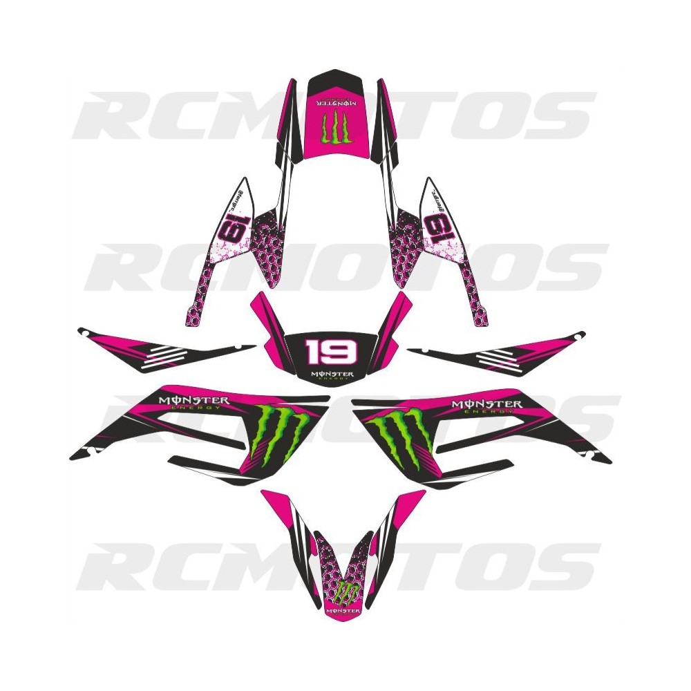 Pegatinas en vinilo para DERBI SENDA XTREM | Compra online