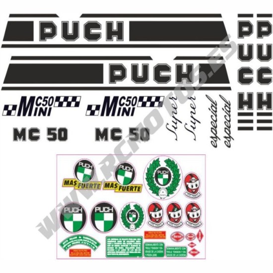 Pegatinas en vinilo para PUCH MINICROSS | Compra online