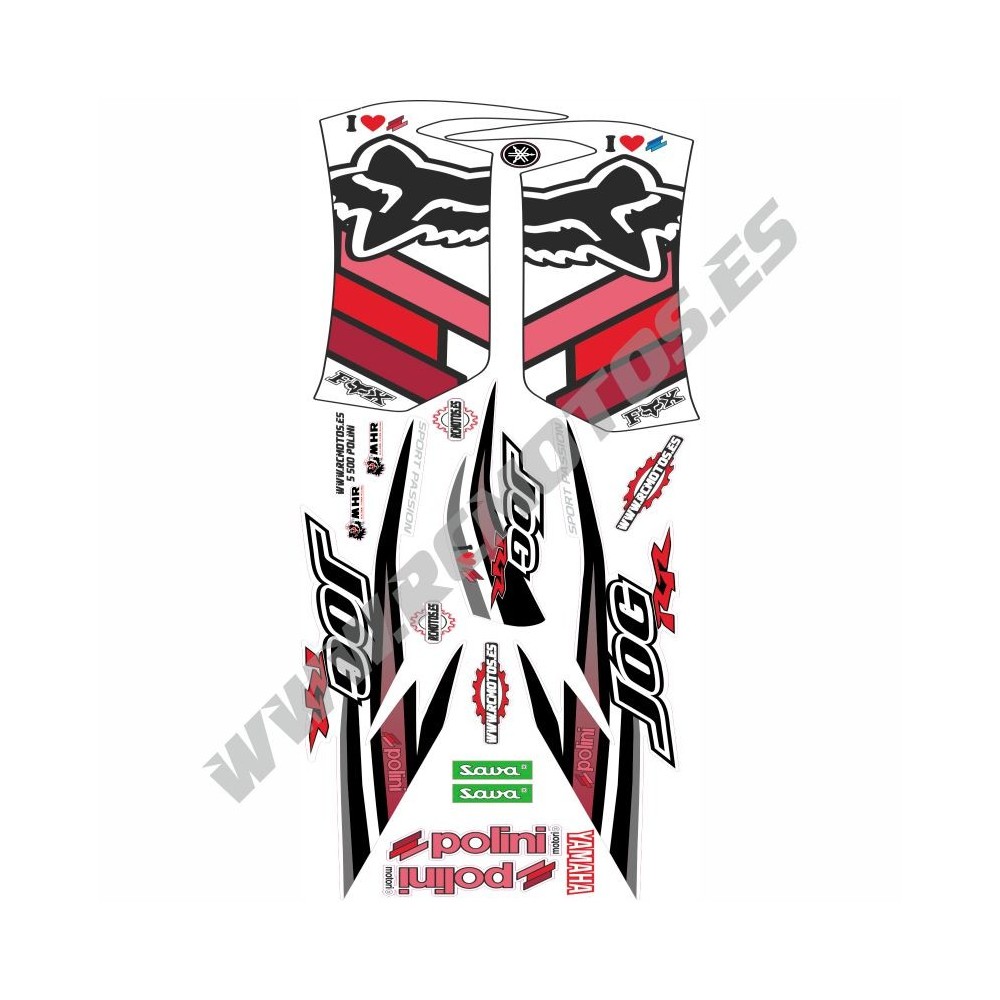 Pegatinas en vinilo para JOG RR | Compra online