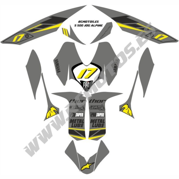 Pegatinas en vinilo para JOG RR | Compra online