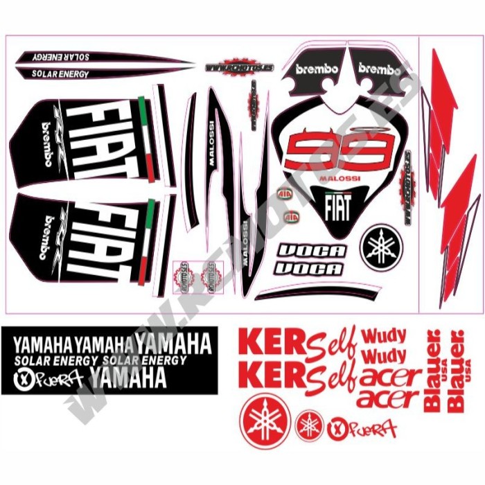 Pegatinas en vinilo para JOG RR | Compra online