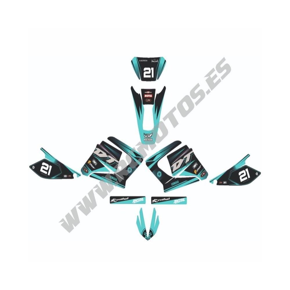 Pegatinas en vinilo para YAMAHA DT 125 | Compra online