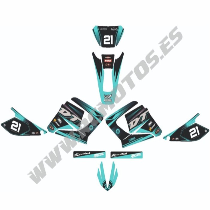 Pegatinas en vinilo para YAMAHA DT 125 | Compra online