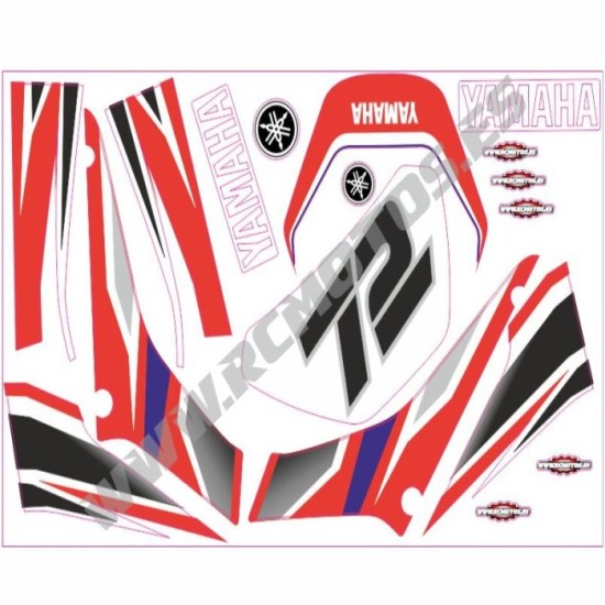 Pegatinas en vinilo para YAMAHA REPLICA DT 125 | Compra online