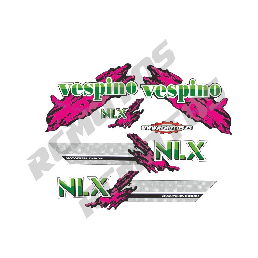 Pegatinas en vinilo para VESPINO NLX NEW LOOK | Compra online