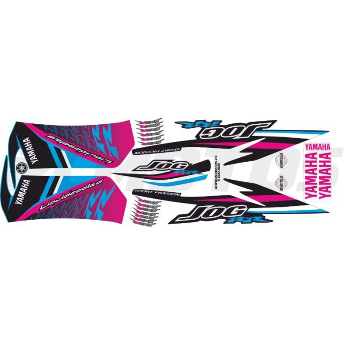 Pegatinas en vinilo para JOG RR | Compra online