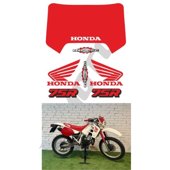 Pegatinas en vinilo para HONDA 75R | Compra online