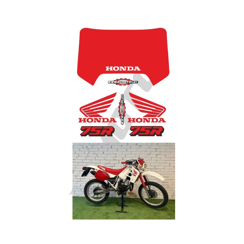 Pegatinas en vinilo para HONDA 75R | Compra online
