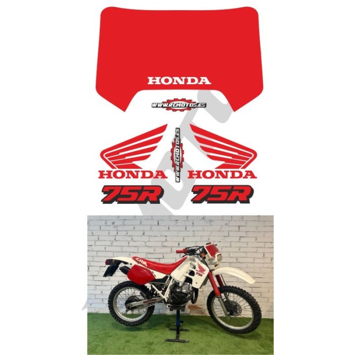 Pegatinas en vinilo para HONDA 75R | Compra online