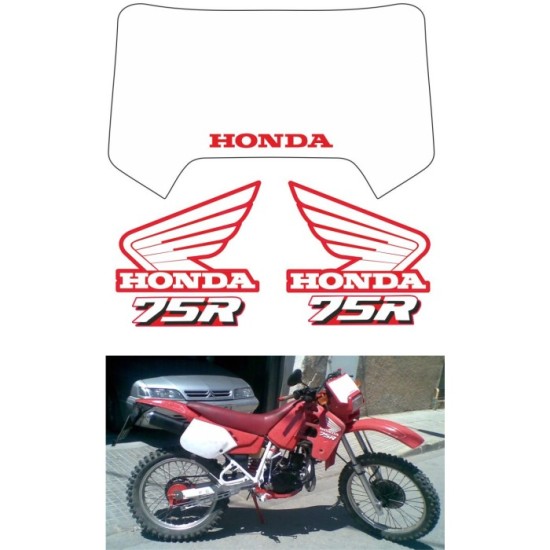 Pegatinas en vinilo para HONDA 75R | Compra online