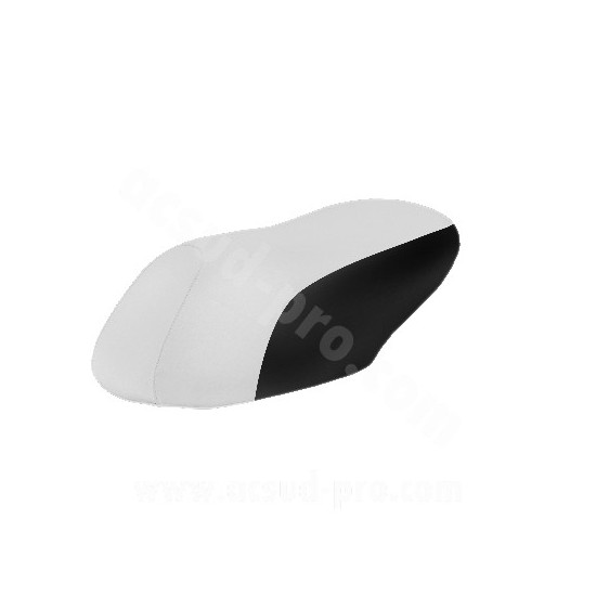 FUNDA ASIENTO AEROX BLANCO/NEGRA