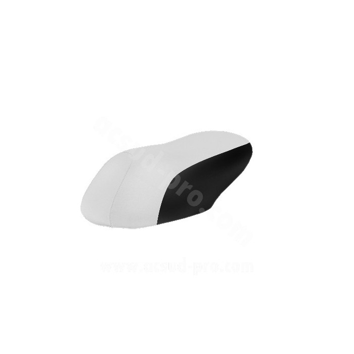 FUNDA ASIENTO AEROX BLANCO/NEGRA