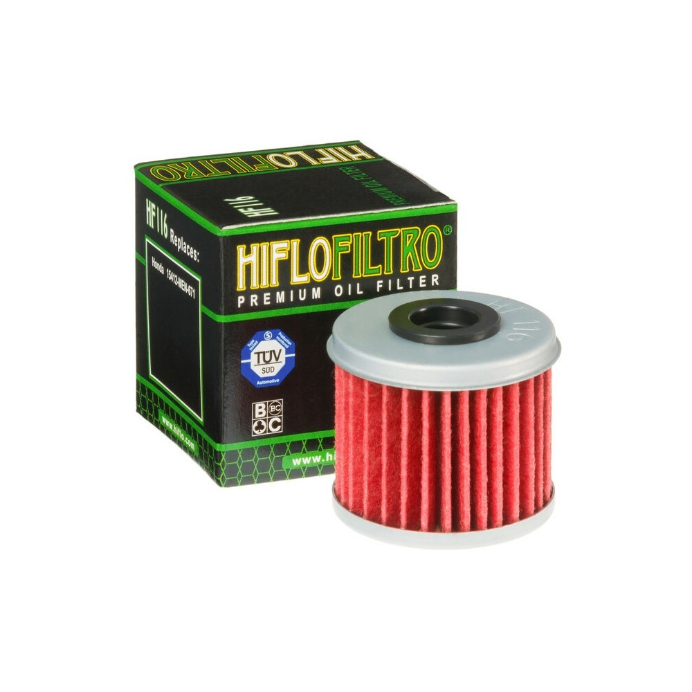 Filtro de Aceite Hiflofiltro HF116 | RCMotos
