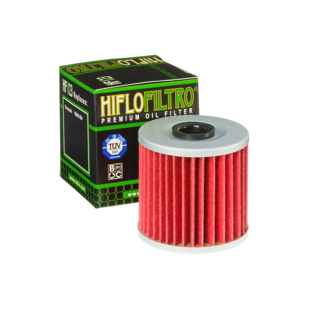 Filtro de Aceite Hiflofiltro HF123 | RCMotos