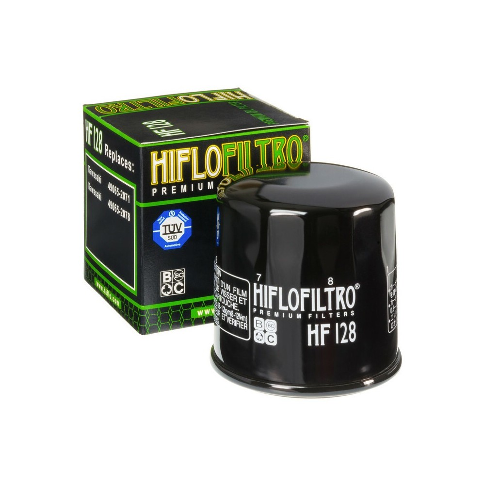 Filtro de Aceite Hiflofiltro HF128 | RCMotos