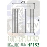 Filtro de Aceite Hiflofiltro HF152 | RCMotos