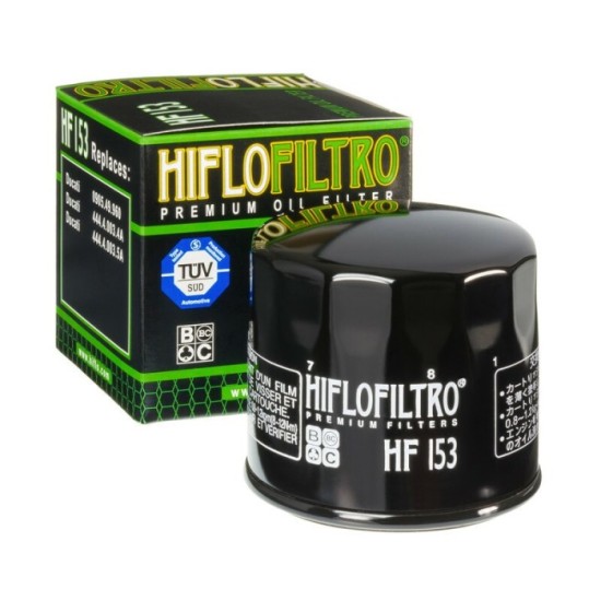 Filtro de Aceite Hiflofiltro HF153 | RCMotos
