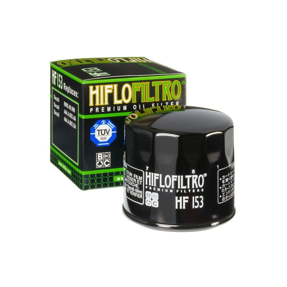 Filtro de Aceite Hiflofiltro HF153 | RCMotos