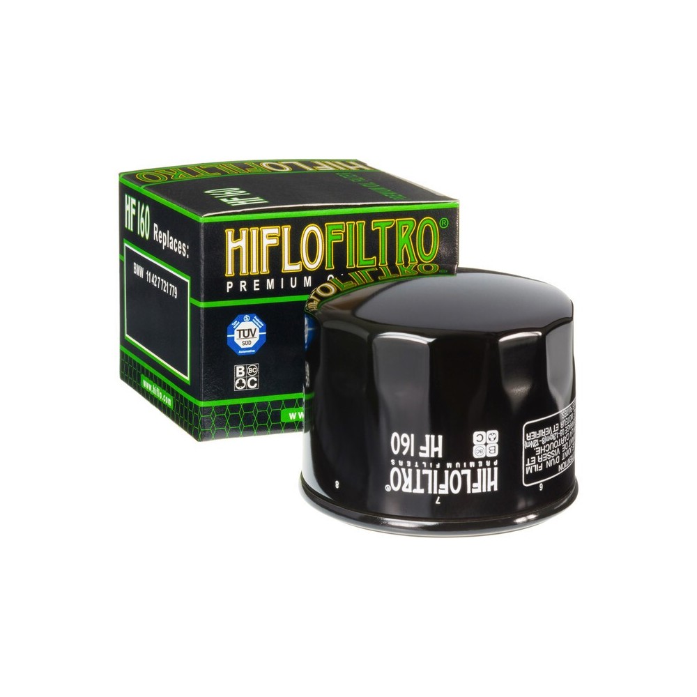 Filtro de Aceite Hiflofiltro HF160 | RCMotos