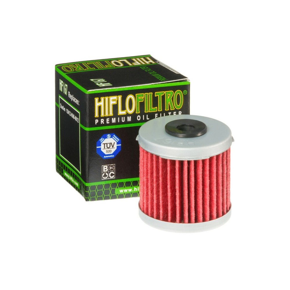 Filtro de Aceite Hiflofiltro HF167 | RCMotos